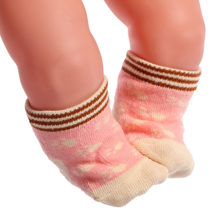 Аксессуары для кукол «Мишаня», носочки с бутылочками и соской Аксессуары для кукол «Мишаня», носочки с бутылочками и соской