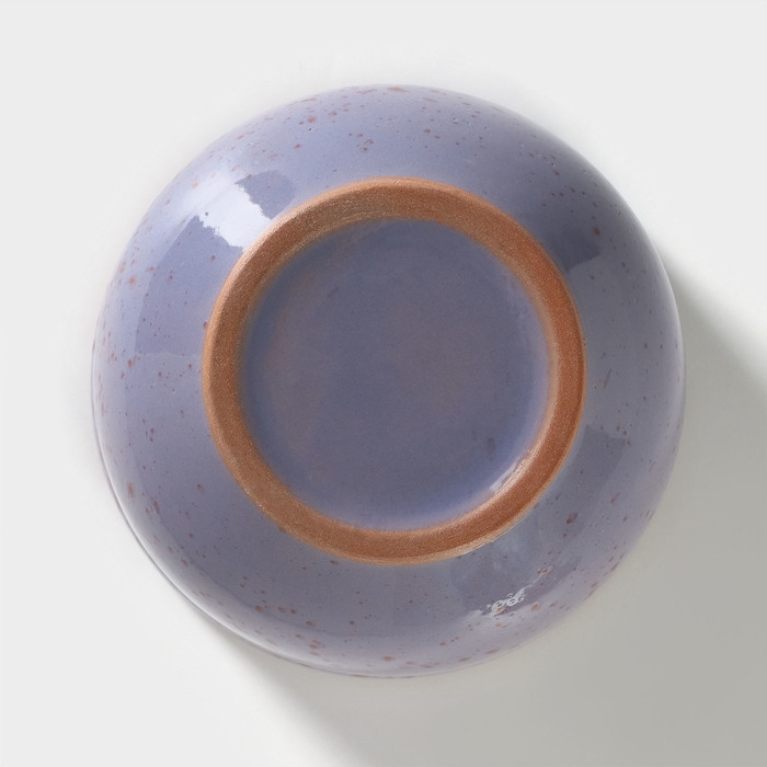 Горшочек ColorLife, 700 мл, цвет сиреневый Горшочек ColorLife, 700 мл, цвет сиреневый