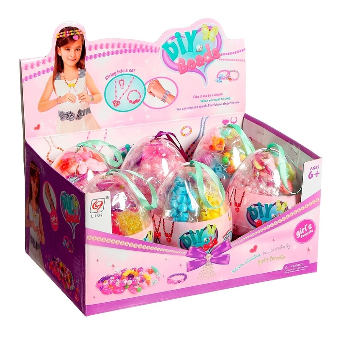 Набор бисероплетения «Бусины» в яйце Набор бисероплетения «Бусины» в яйце