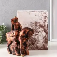 Фигура гипс «Богатырь на коне», 25×19×11 см Фигура гипс «Богатырь на коне», 25×19×11 см