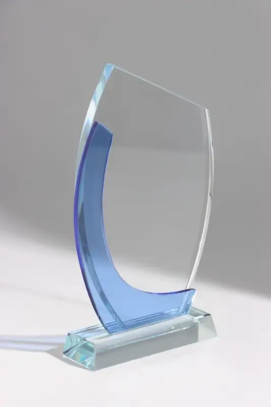 Стела стеклянная &laquo;Взлёт&raquo;, 12&times;4&times;22 см