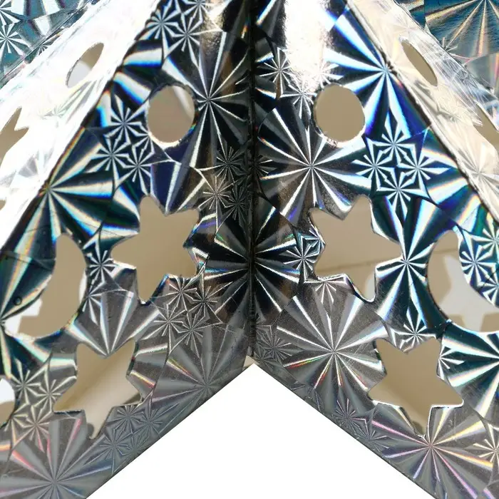 Звезда интерьерная с гирляндой модель G-12 Звезда интерьерная с гирляндой модель G-12 "Космическое небо", 45 х 45 см