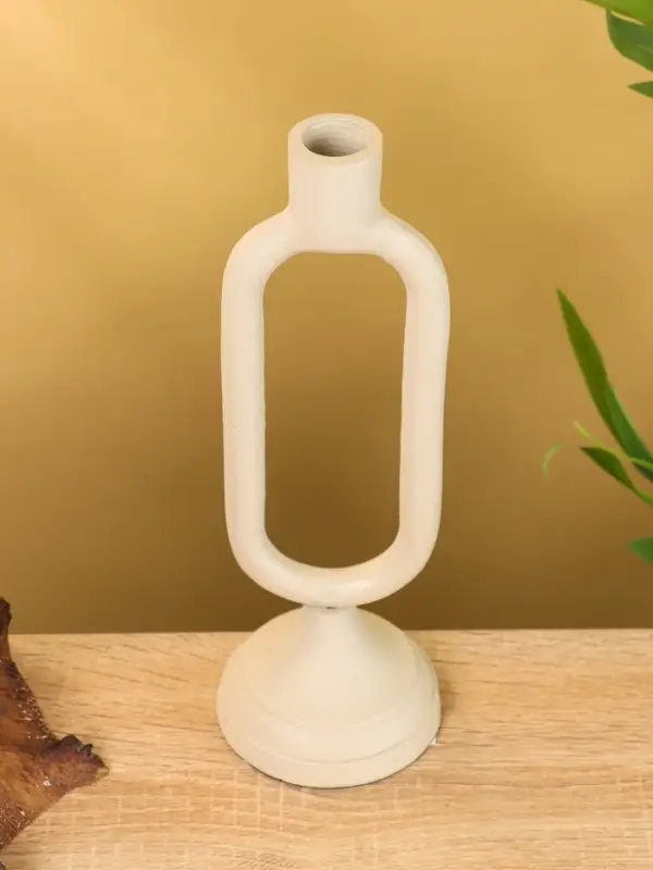 Подсвечник на 1 свечу  Подсвечник на 1 свечу "Фисташковый" 8,5х,8,5х26 см