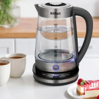 Чайник электрический стеклянный КТ-6765 - 2.2 л Чайник электрический стеклянный КТ-6765 - 2.2 л