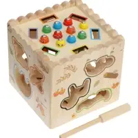 Деревянный сортер  8 в1 для малышей