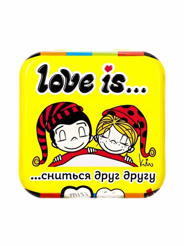 Освежающие конфеты Love is, в форме сердца, со вкусом морской соли и лимона, 20 г