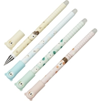 Ручка гелевая M&G Summer Cha Cha Cha стираемая, 0,5мм,син,в асс AKPC5275