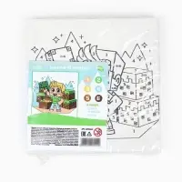 Картина по номерам &laquo;За гранью блоков&raquo;, 15&times;15 см