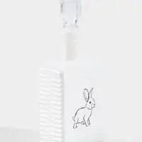 Ваза "Кролик" белая