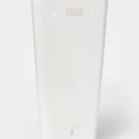 Корзина для пакетов IDEA &laquo;Геометрия&raquo;, пластик, 18&times;9&times;35 см, белая