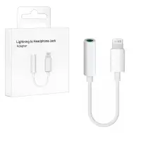 Переходник iPh на 3.5mm Jack 1:1 (работают без Bluetooth) L01 (1040шт/кор)