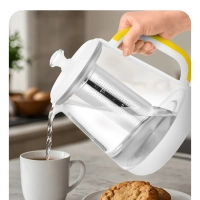 Чайник электрический стеклянный КТ-6755 - 1.7 л