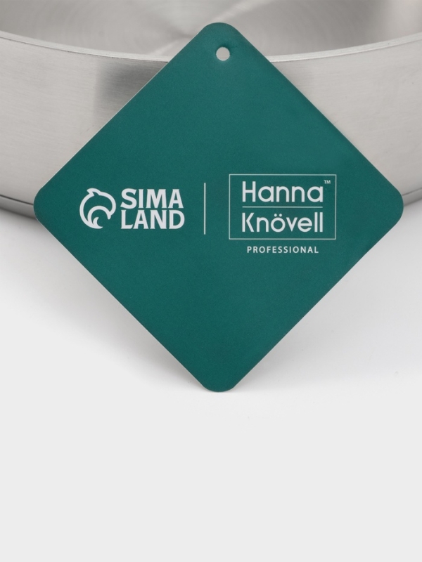 Сковорода-сотейник d=24 см, h=6,5 см, толщина стенки 0,6 мм, индукция