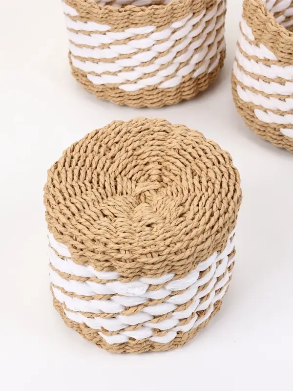 Корзины для хранения Craftel, набор 3 шт.: 15&times;13, 18&times;14, 21&times;15 см, ручной работы