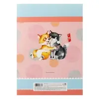 Папка для рисования А4, 10 листов 100 г/м&sup2; Hatber "Котоселфи", тиснение