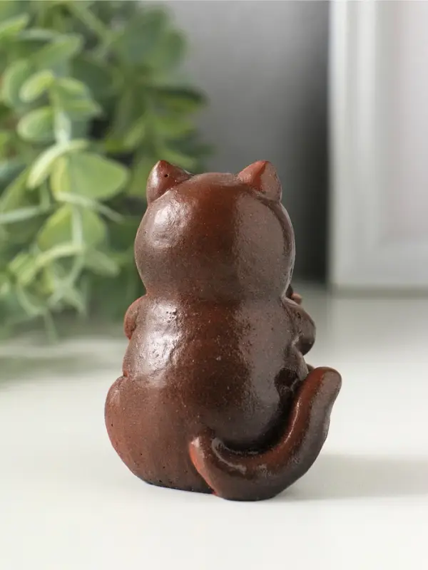 Фигурка &laquo;Кот с цветами&raquo;, 7&times;5&times;6.5 см, МИКС