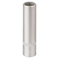 Головка торцевая 1/4"DR шестигранная 8мм, L=50мм пласт.подвес
