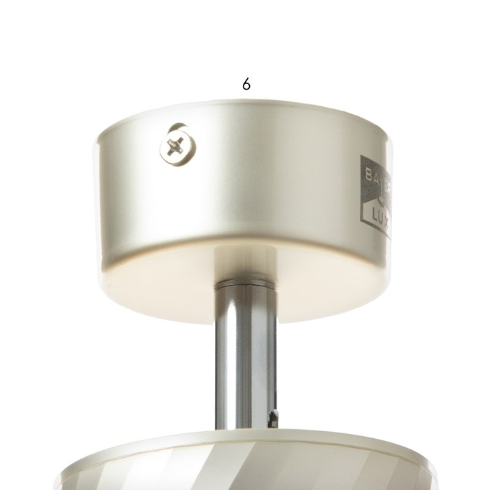 Спот Спот "Астер" GU10 серебро 7,5х7,5х20 см