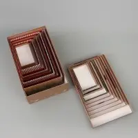 Коробка подарочная, набор 10 в 1 &laquo;Крафтовый Новый год&raquo;, 32.5&times;20&times;12.5 - 12&times;7&times;4 см