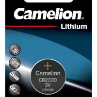 Батарейка Camelion CR2330 BL1 Lithium 3V (1/10/1800)
