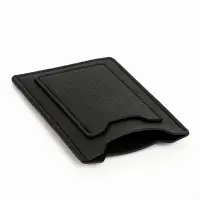 Обложка 3в1 для автодокументов, СТС, права, карта, 9&times;0.3&times;12.5 см, флотер, чёрная