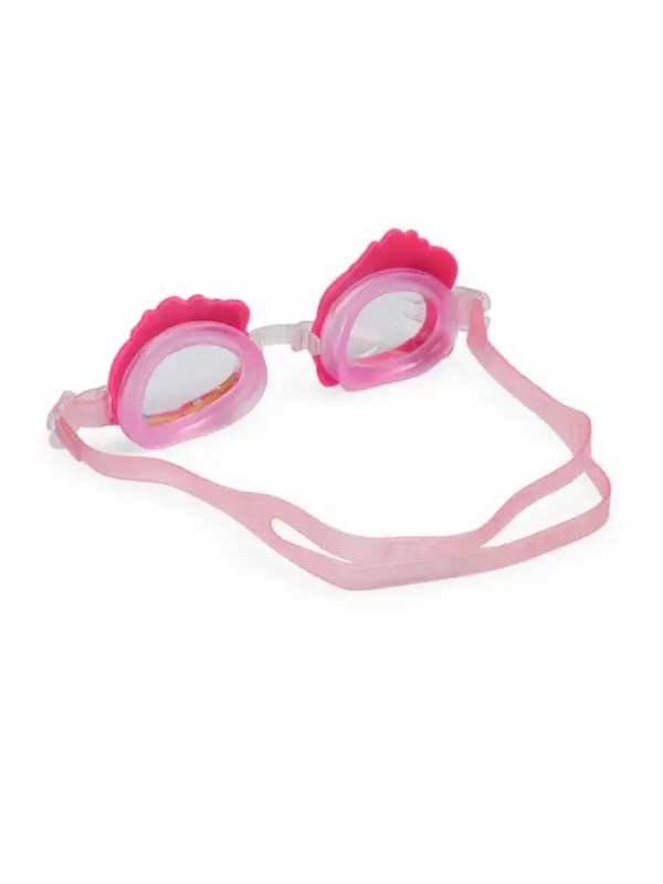 Очки для плавания детские ONLYTOP Swim &laquo;Русалка&raquo;, беруши, розовые