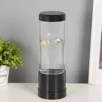 Светильник "Медузы" LED, RGB, USB, 3-5Вт, чёрный 9х9х25,5 см Светильник "Медузы" LED, RGB, USB, 3-5Вт, чёрный 9х9х25,5 см