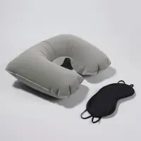 Дорожный набор: подушка для шеи, маска для сна