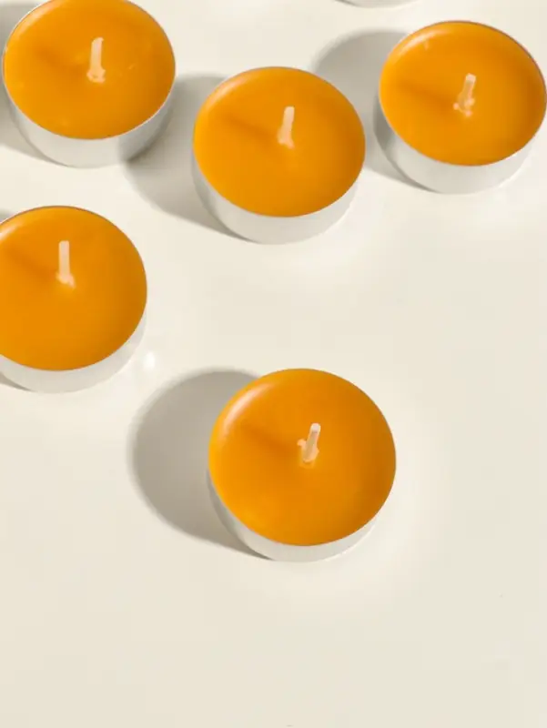 Набор свечей ароматических чайных &laquo;Мёд и молоко&raquo;, 9 шт.