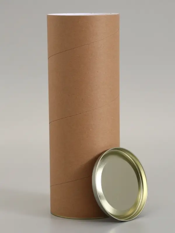 Тубус под бутылку, картон 120&times;340 мм (320 мм внутр. высота)