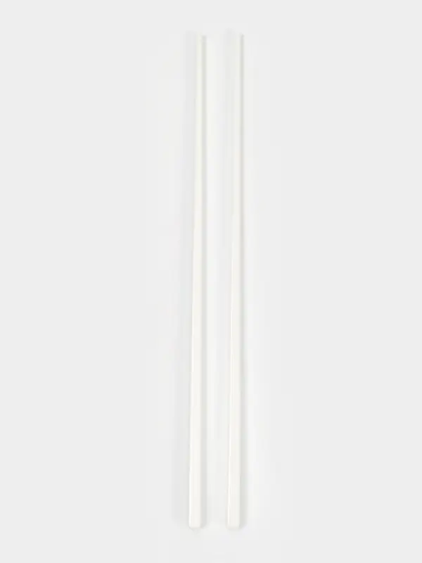 Палочки для суши, 5 пар, 24.5 см, керамика, белые