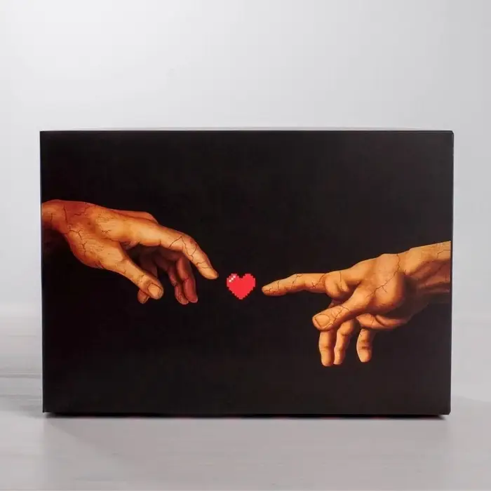 Коробка подарочная складная, упаковка, &laquo;LOVE&raquo;, 16&times;23&times;7.5 см