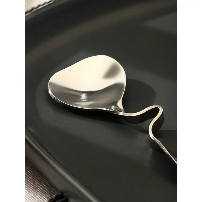 Ложка десертная из нержавеющей стали Magistro, длина 14,5 см, цвет серебряный Ложка десертная из нержавеющей стали Magistro, длина 14,5 см, цвет серебряный