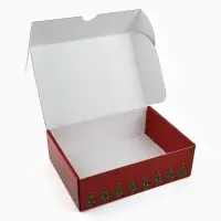 Коробка подарочная складная &laquo;Счастья в Новом году&raquo;, 30.5&times;22&times;9.5 см