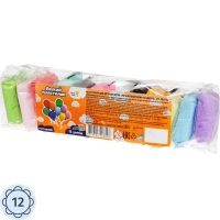 Пластилин легкий Genio Kids  12 цветов TA1710