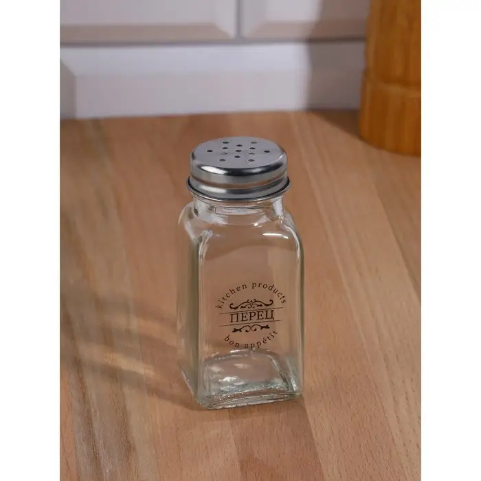 Набор для специй "Соль, перец", 2 шт
