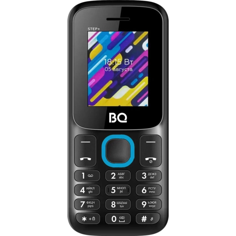 Мобильный телефон  BQ 1848 Step+ Black+Blue