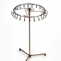 Подставка для украшений &laquo;QF. Вешалка&raquo;, 23 крючка, 21&times;34 см, цвет медный