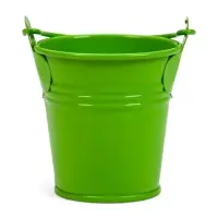 Декоративно кашпо для цветов &laquo;Ведёрко Томми&raquo;, 100 мл, d=5.3 см, h=5.6 см, металлическое