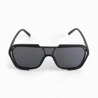 Очки солнцезащитные &laquo;OneSun. Маска&raquo;, uv 400, линза 4.5&times;5.8 см, чёрный