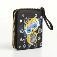Кошелёк на молнии, чёрный