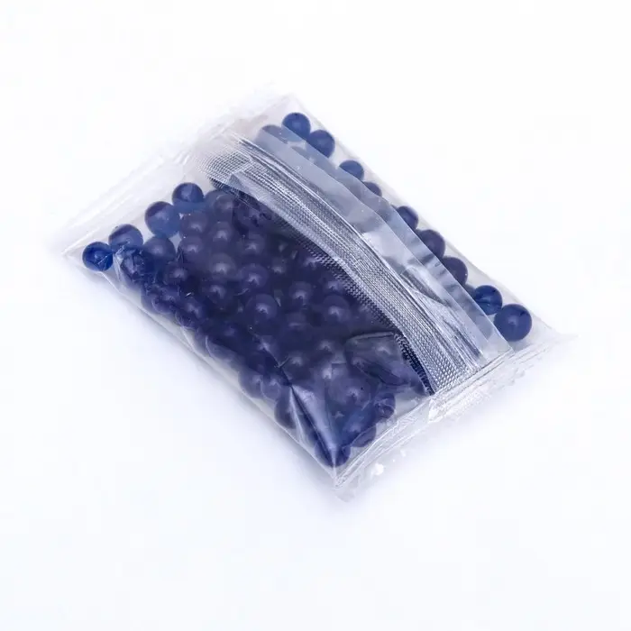 Аквагрунт, крупный гидрогель декоративный для цветов, синий, 50 г