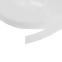 Лента-липучка для проводов 5000&times;10&times;1.5 мм ТУНДРА, белая, 1 шт.