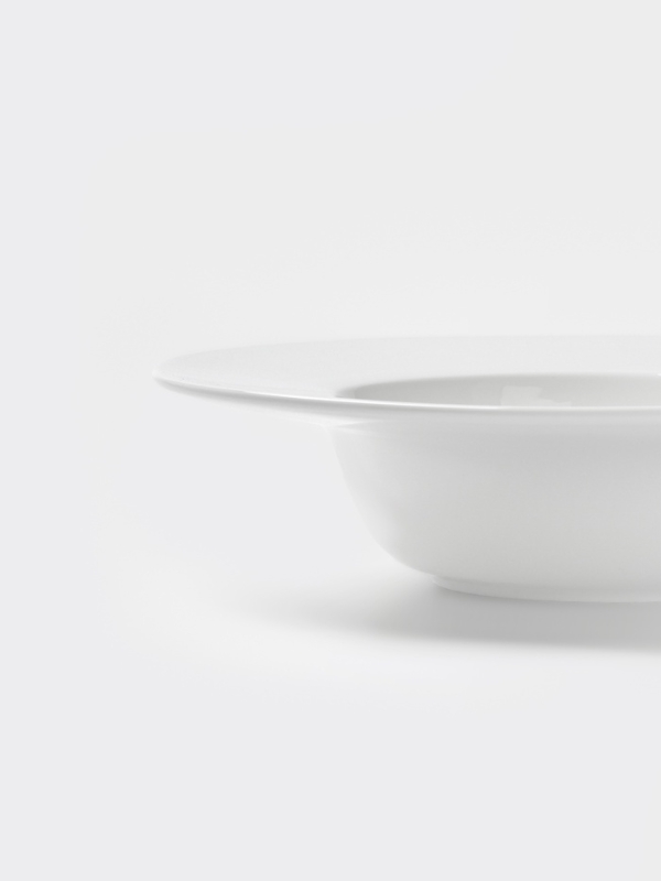 Тарелка для пасты Hanna Knövell, d=26.5 см, фарфор, белая