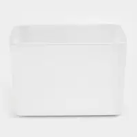 Контейнер для хранения с ручками "Натурэль" 36х25х24,5 см, цвет белый