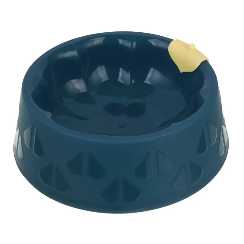 VETTA Миска для домашних животных пластмасса, 8х16 см, 550 мл, с листиком