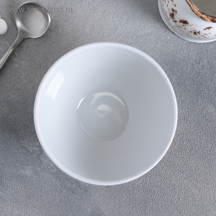 Пиала фарфоровая «Бельё», 230 мл, d=11 см Пиала фарфоровая «Бельё», 230 мл, d=11 см