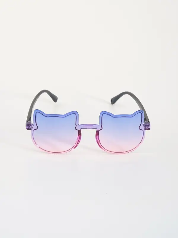 Карнавальные очки "Кошечка" градиент, цвета МИКС