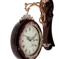 Часы настенные двусторонние &laquo;Розы&raquo;, подвес, 41&times;33 см