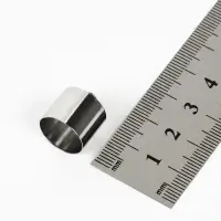 Концевик-шапочка, СМ-167, набор 5 шт. 11&times;14 мм, цвет серебро